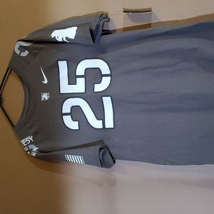 Men's Nike Green Army Black Knights Rivalry Replica Jersey T-Shirt Size:Large